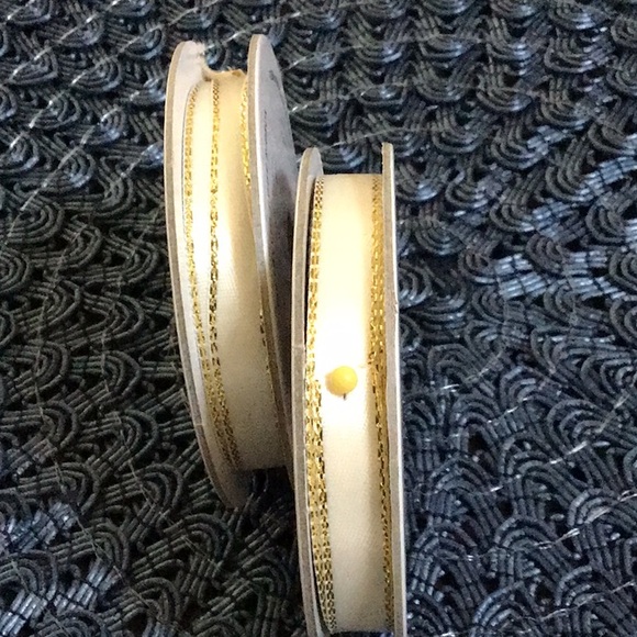 Stampin’ Up! Gold or Gold 144146 Ribbon Bundle of 2 - Picture 1 of 2